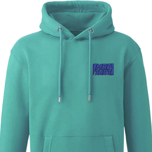 Mad That Left Pocket Logo Hoodie | Blue