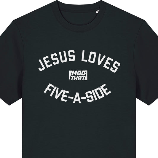 Jesus Loves Five-A-Side Tee