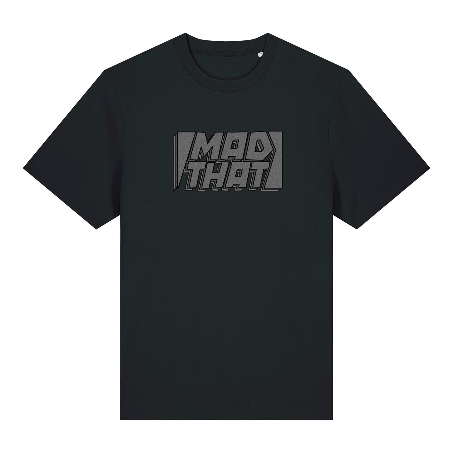 Mad That Full Chest Logo Tee | Grey