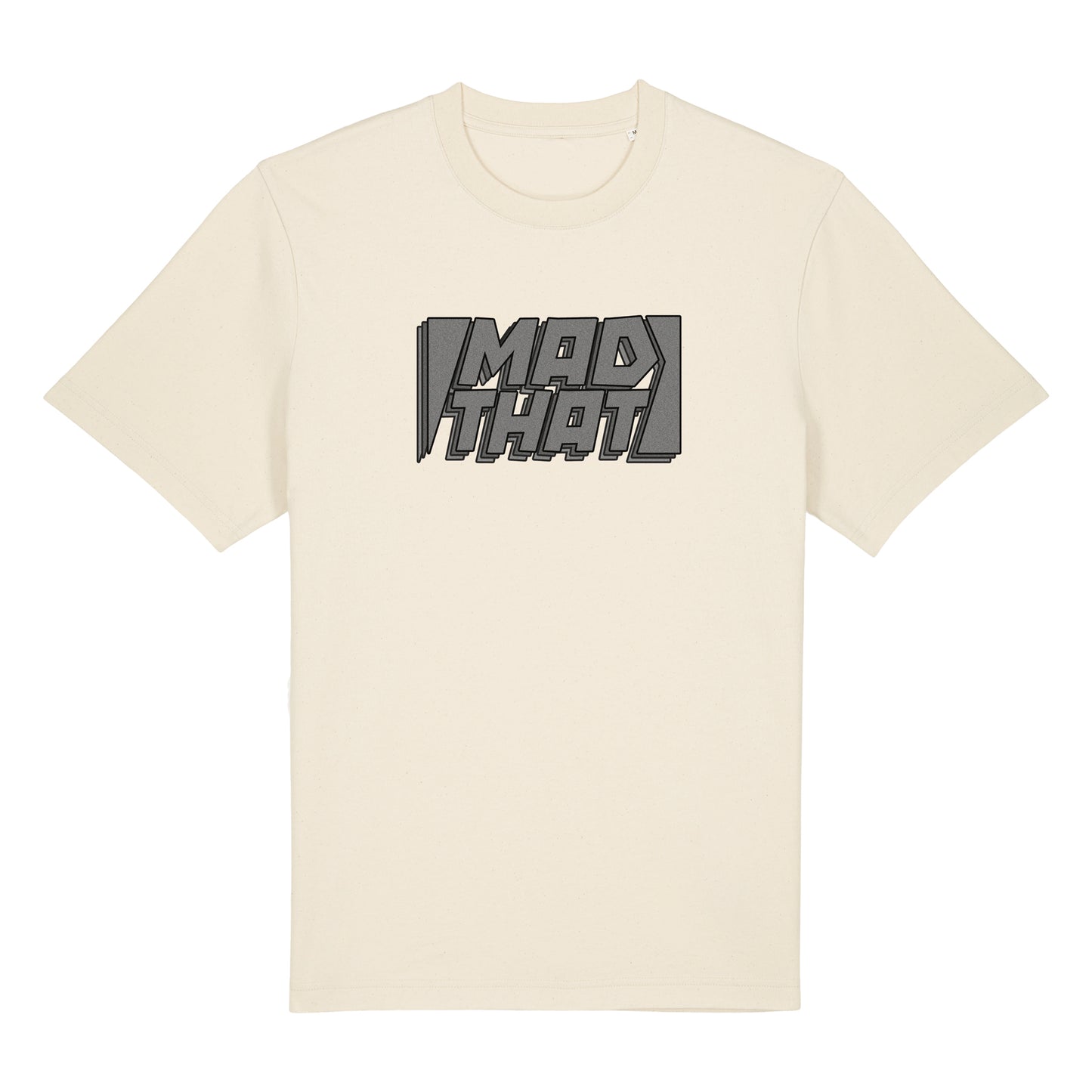 Mad That Full Chest Logo Tee | Grey