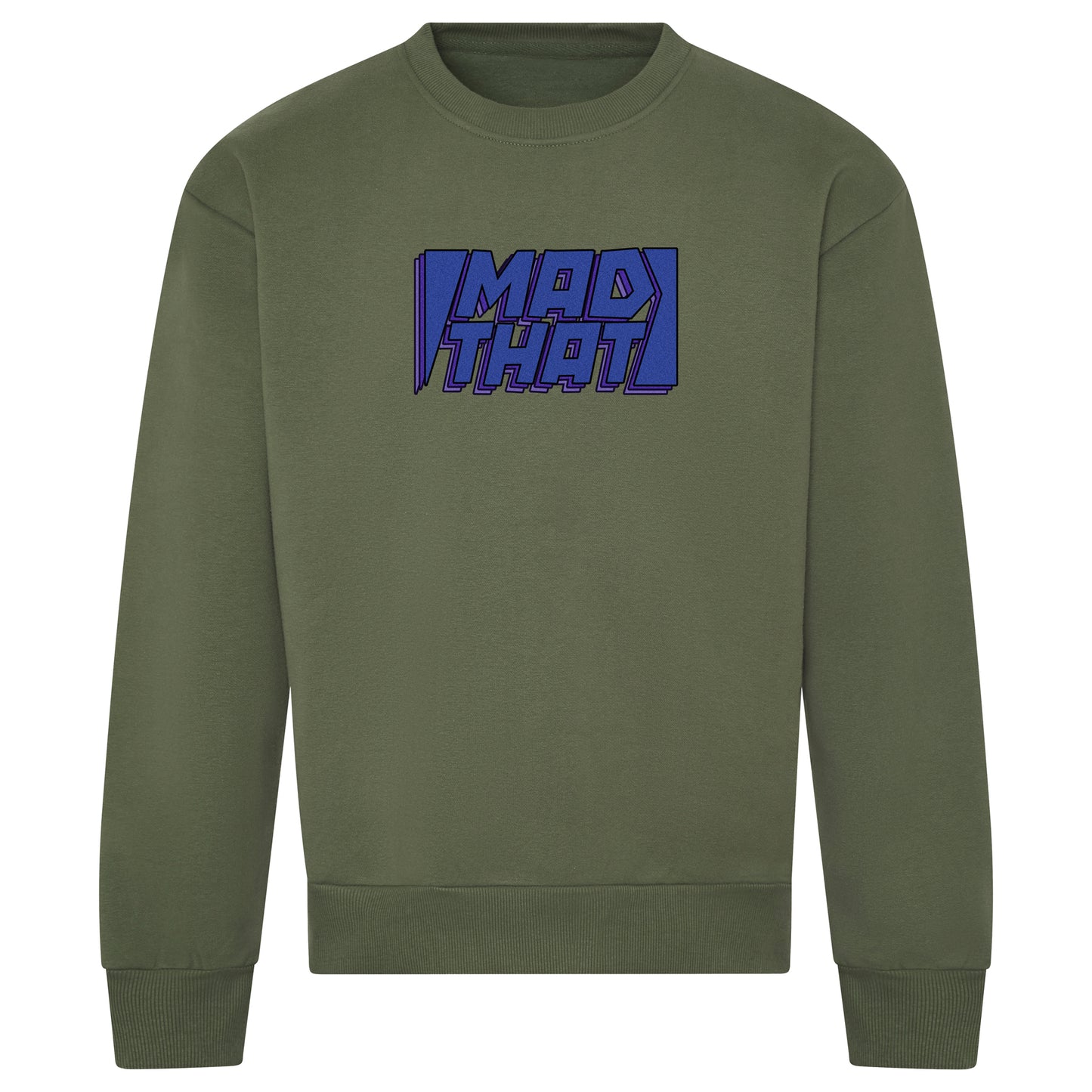 Mad That Full Chest Logo Sweatshirt | Blue