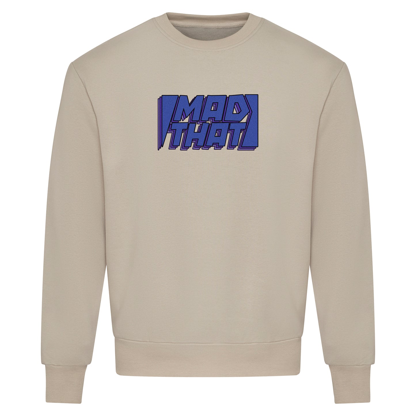 Mad That Full Chest Logo Sweatshirt | Blue