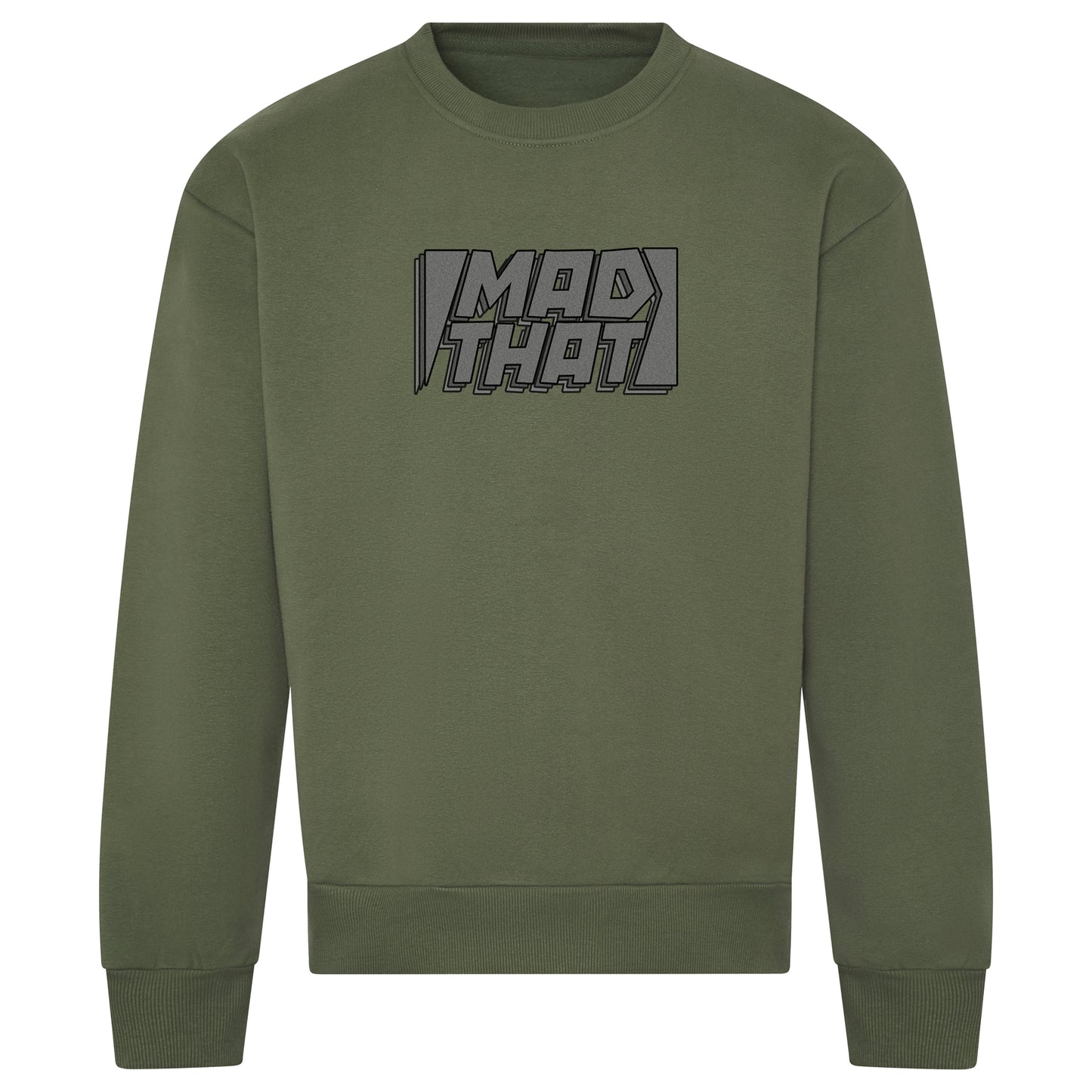 Mad That Full Chest Logo Sweatshirt | Grey