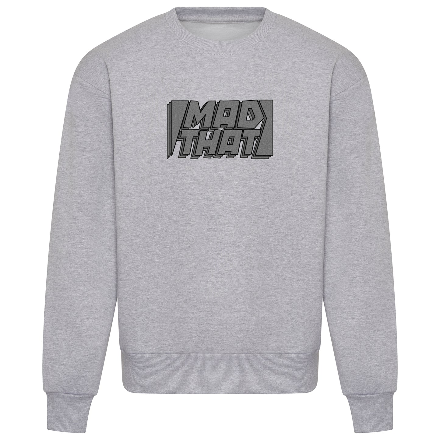 Mad That Full Chest Logo Sweatshirt | Grey