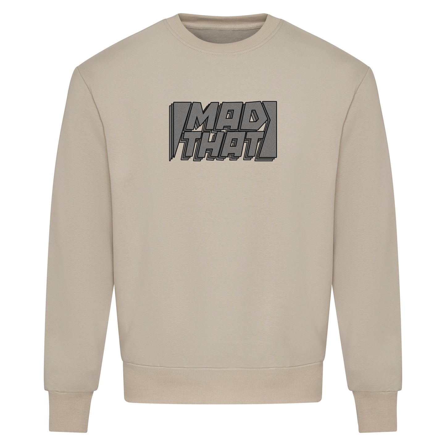 Mad That Full Chest Logo Sweatshirt | Grey