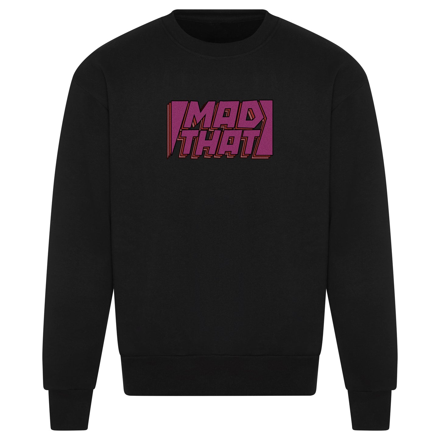 Mad That Full Chest Logo Sweatshirt | Purple