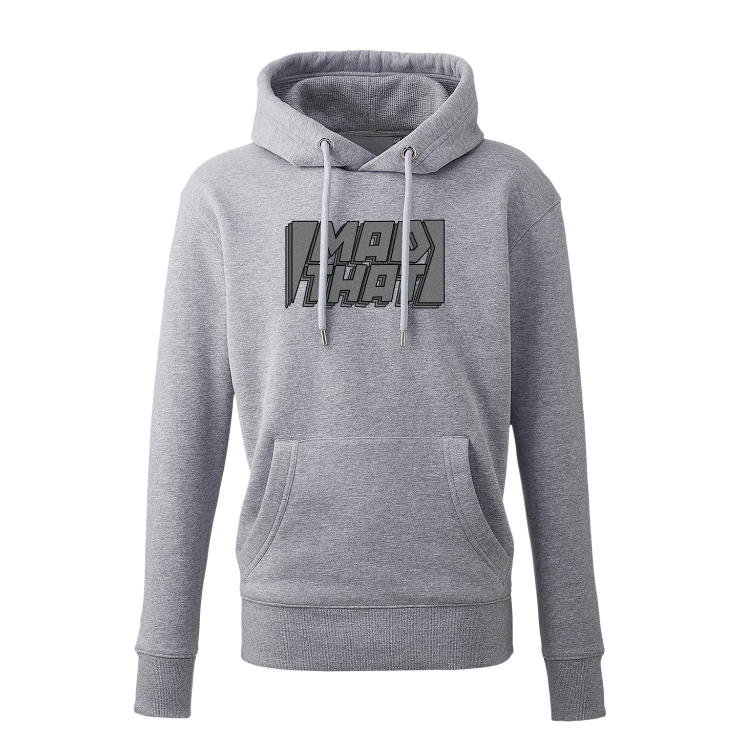 Mad That Full Chest Logo Hoodie | Grey