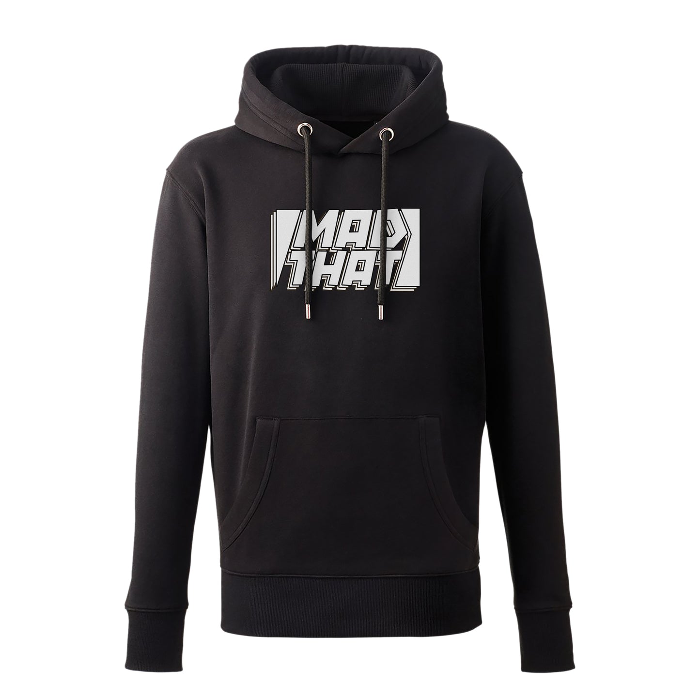 Mad That Full Chest Logo Hoodie | White Static