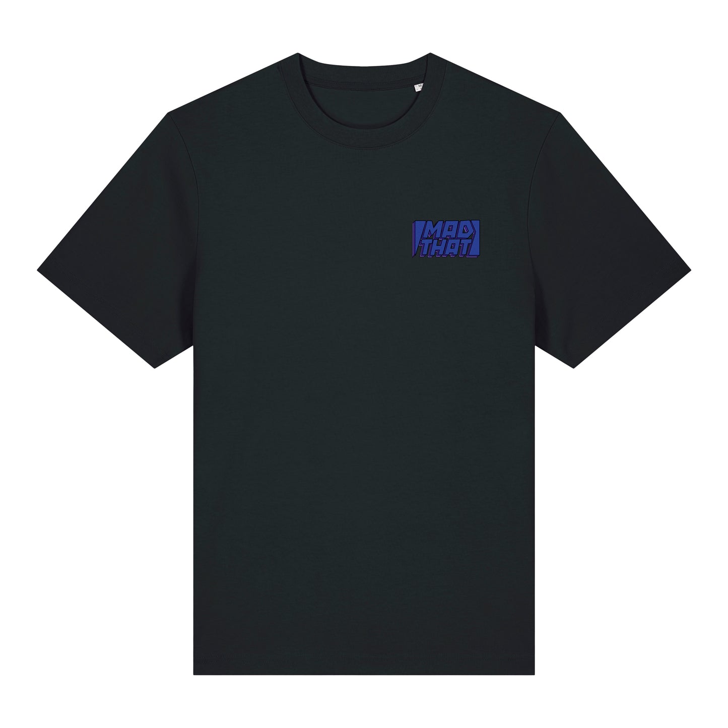 Mad That Left Pocket Logo Tee | Blue