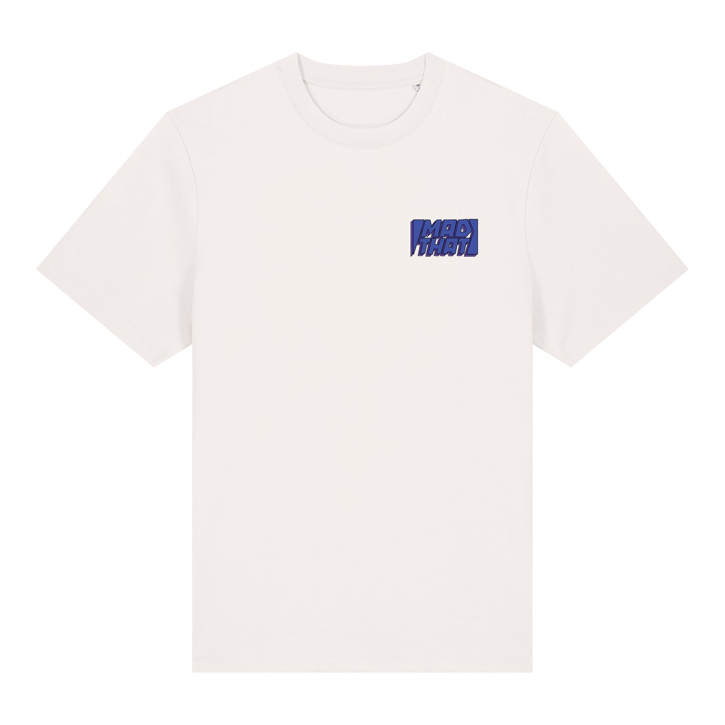 Mad That Left Pocket Logo Tee | Blue