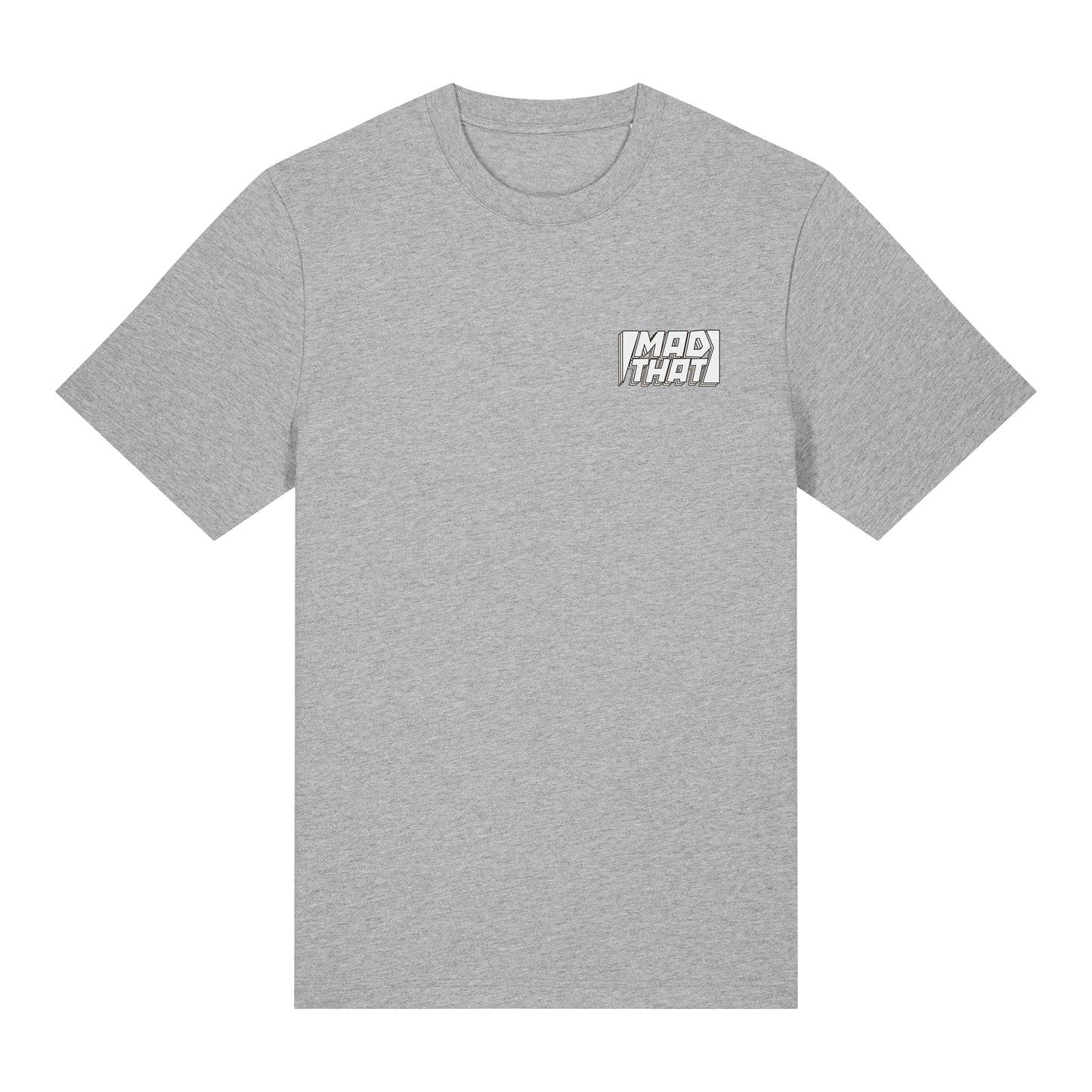 Mad That Left Pocket Logo Tee | White Static