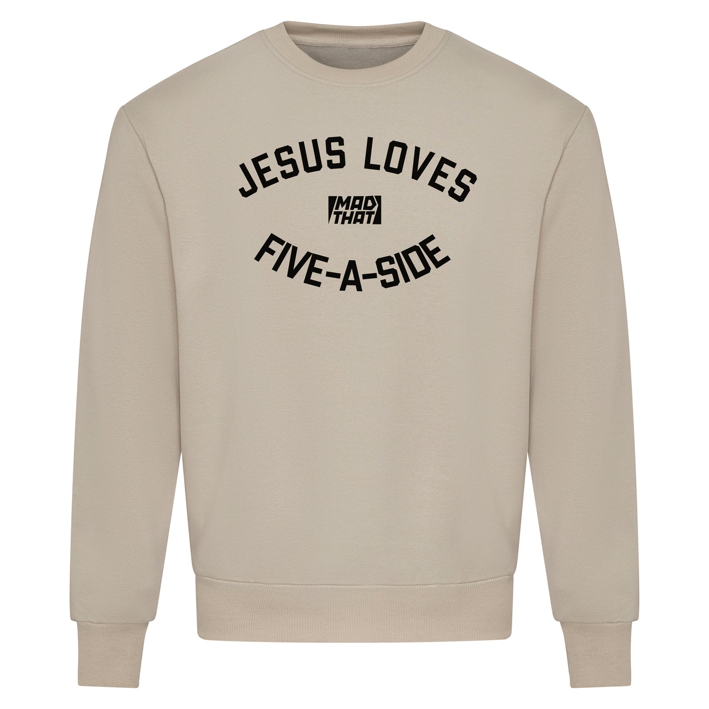 Jesus Loves Five-A-Side Sweatshirt