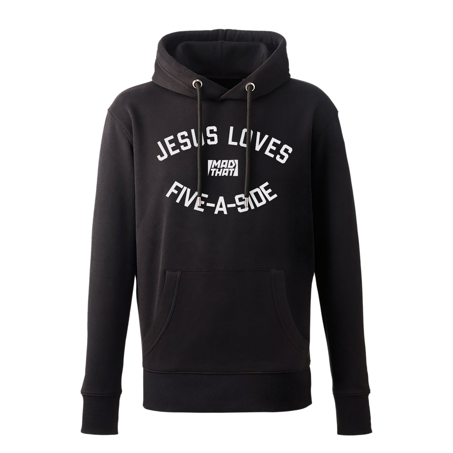 Jesus Loves Five-A-Side Hoodie