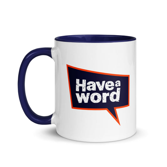 Have A Word Logo Mug v2